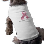 Support Breast Cancer Awareness pet clothing