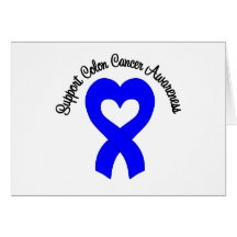 Support Colon Cancer Awareness Cards