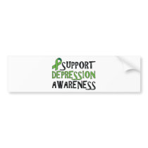 Support Depression Awareness Bumper Stickers