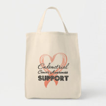 Support Endometrial Cancer Awareness Bag