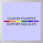 Support Equality Poster Print
