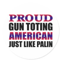 Support Gun Owner Rights and Sarah Palin Sticker