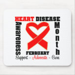 Support - Heart Disease Awareness Month mousepads