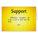 Support in Difficult Times cards