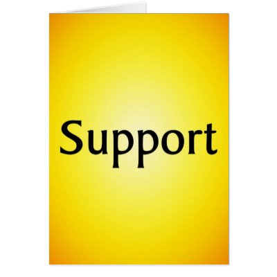 Support in Difficult Times Card by inspiredbygenius