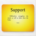 Support in Difficult Times mousepads