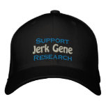 Support Jerk Gene Research embroidered hats