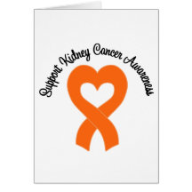 Support Kidney Cancer Awareness Card