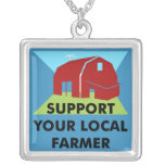 Support Local Farmers Necklace