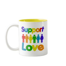 Support Love Coffee Mug