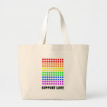 Support Love Tote Bags
