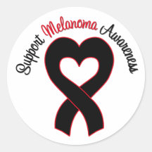 Support Melanoma Awareness Stickers