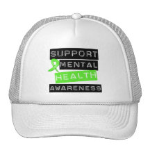Support Mental Health Awareness Mesh Hat