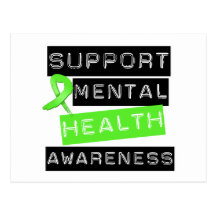 Support Mental Health Awareness Post Cards