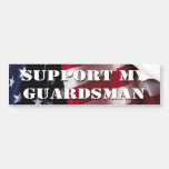 Support My Guardsman Bumper Stickers