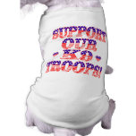 Support Our K9 Troops pet clothing