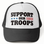 Support Our Troops - Black hats