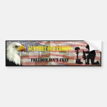Support Our Troops Bumper Sticker