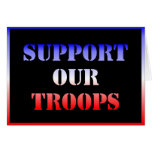 Support Our Troops cards