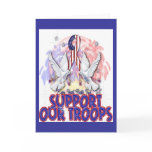 "Support Our Troops" Greeting Card