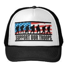 Support Our Troops Mesh Hats
