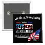 Support Our Troops Pinback Buttons