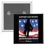 Support Our Troops Pins