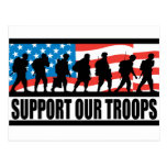 Support Our Troops Postcard