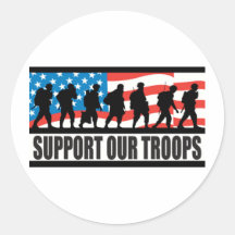 Support Our Troops Sticker