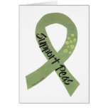 Support Peas Ribbon cards