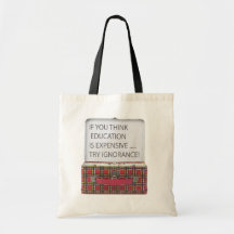 SUPPORT PUPLIC EDUCATION CANVAS BAGS