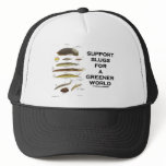 Support Slugs For A Greener World hats