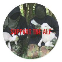 Support the ALF Round Stickers