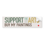 Support the Arts Bumper Sticker
