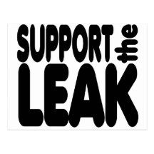 Support The Leak Post Card