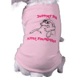SUPPORT THE PEPPER FOUNDATION DOG RIBBED TSHIRTS pet clothing