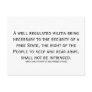 Support the preservation of Freedom! Postcard