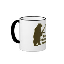 Support the right to arm bears coffee mugs