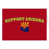 Support the State of Arizona Greeting Card