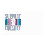 Support Transgender Equality business cards