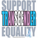 Support Transgender Equality photo sculptures