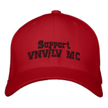Support VNV/LV MC Red and Black Cap Baseball Cap