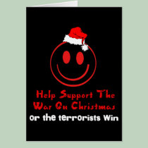 Support War on Christmas cards