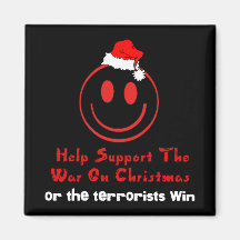 Support War on Christmas Fridge Magnets