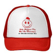 Support War on Christmas Mesh Hat