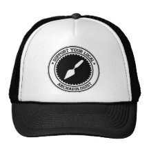 Support Your Local Archaeologist Mesh Hat