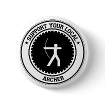 Support Your Local Archer Pins