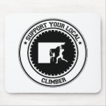 Support Your Local Climber Mouse Mats