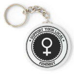 Support Your Local Feminist Keychains
