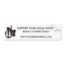 SUPPORT YOUR LOCAL HOOKERS bumper stickers